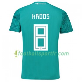 Tenue Allemagne Kroos 8 Exterieur Coupe du monde 2018 Maillot de Foot
